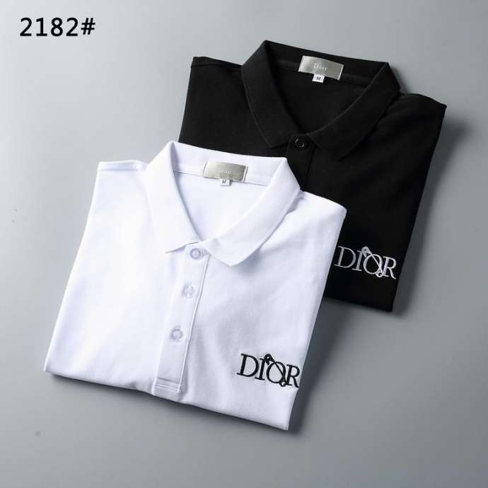 Picture of Dior Polo Shirt Short _SKUDiorM-3XL218220064